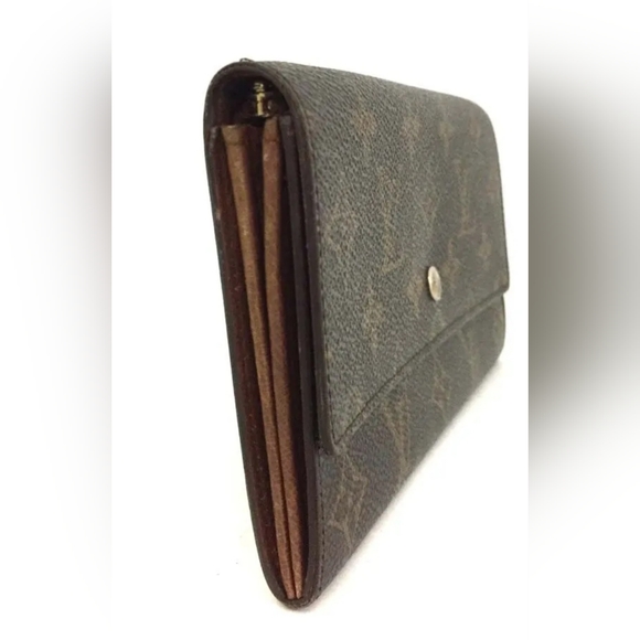 Authentic Louis Vuitton Monogram Portefeiulle Sarah Long Wallet - Picture 3 of 7